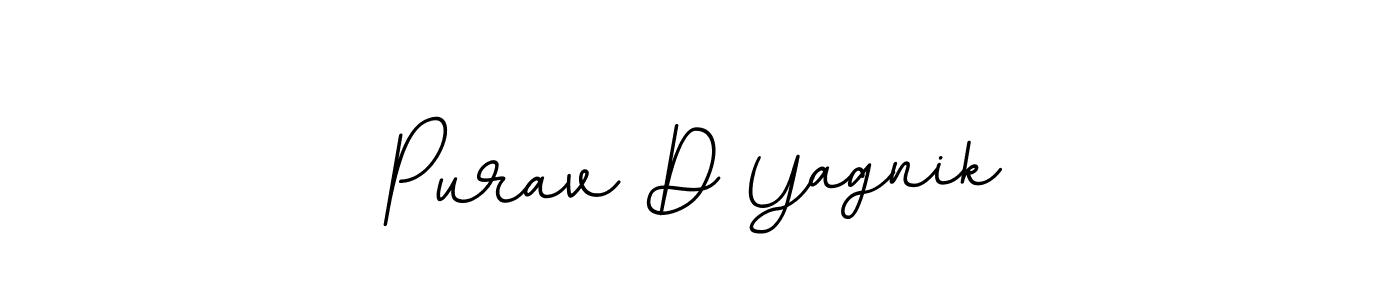 Make a beautiful signature design for name Purav D Yagnik. Use this online signature maker to create a handwritten signature for free. Purav D Yagnik signature style 11 images and pictures png