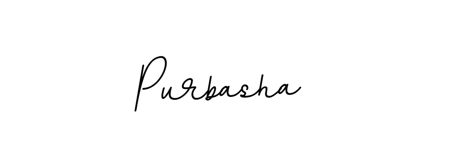 Use a signature maker to create a handwritten signature online. With this signature software, you can design (BallpointsItalic-DORy9) your own signature for name Purbasha . Purbasha  signature style 11 images and pictures png