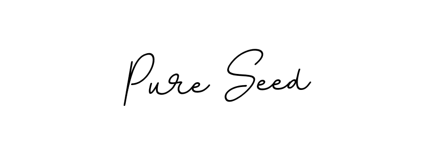 Make a short Pure Seed signature style. Manage your documents anywhere anytime using BallpointsItalic-DORy9. Create and add eSignatures, submit forms, share and send files easily. Pure Seed signature style 11 images and pictures png