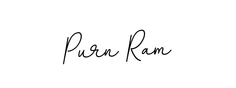 Create a beautiful signature design for name Purn Ram. With this signature (BallpointsItalic-DORy9) fonts, you can make a handwritten signature for free. Purn Ram signature style 11 images and pictures png