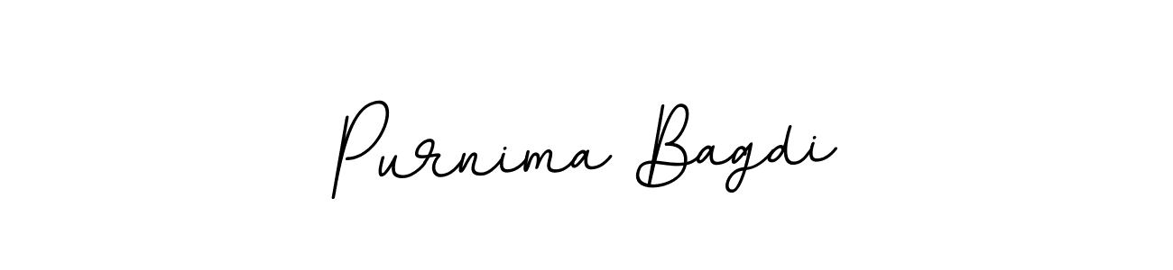 Make a beautiful signature design for name Purnima Bagdi. Use this online signature maker to create a handwritten signature for free. Purnima Bagdi signature style 11 images and pictures png