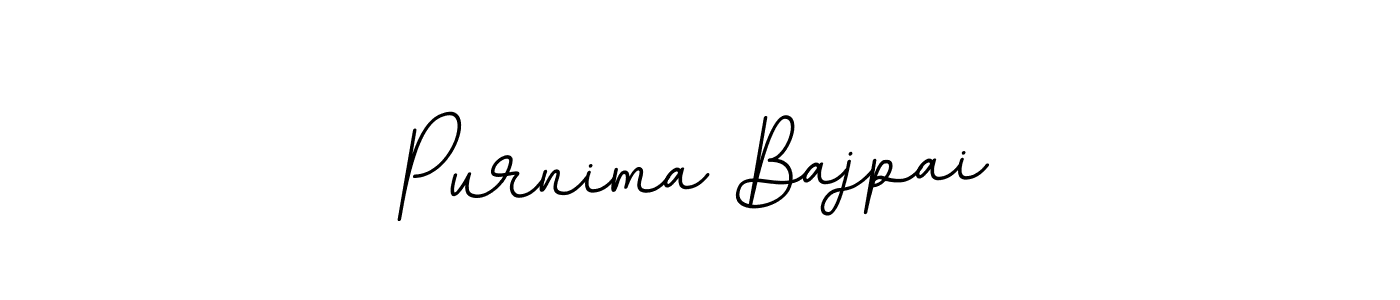 Use a signature maker to create a handwritten signature online. With this signature software, you can design (BallpointsItalic-DORy9) your own signature for name Purnima Bajpai. Purnima Bajpai signature style 11 images and pictures png