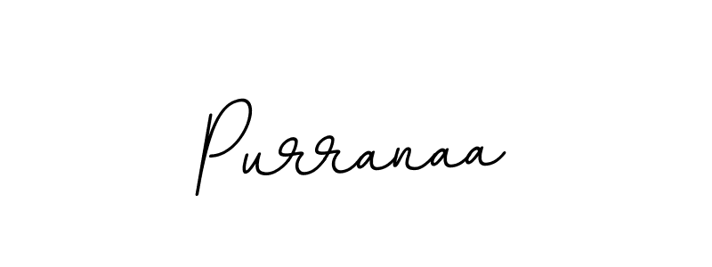 The best way (BallpointsItalic-DORy9) to make a short signature is to pick only two or three words in your name. The name Purranaa include a total of six letters. For converting this name. Purranaa signature style 11 images and pictures png