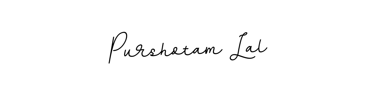 This is the best signature style for the Purshotam Lal name. Also you like these signature font (BallpointsItalic-DORy9). Mix name signature. Purshotam Lal signature style 11 images and pictures png