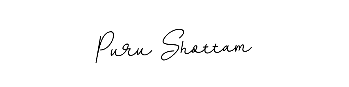 Create a beautiful signature design for name Puru Shottam. With this signature (BallpointsItalic-DORy9) fonts, you can make a handwritten signature for free. Puru Shottam signature style 11 images and pictures png