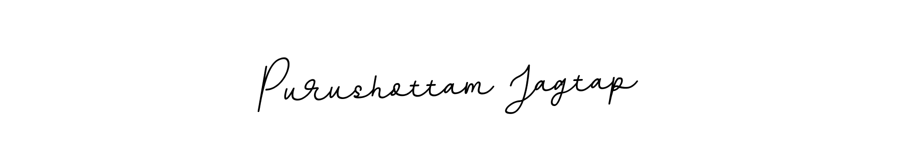 Make a beautiful signature design for name Purushottam Jagtap. With this signature (BallpointsItalic-DORy9) style, you can create a handwritten signature for free. Purushottam Jagtap signature style 11 images and pictures png