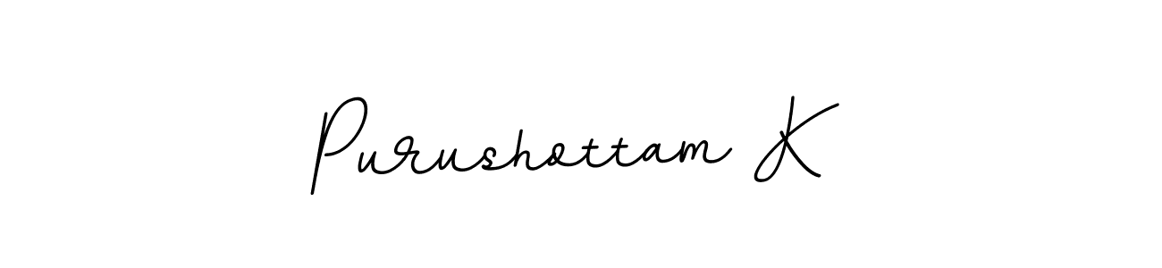 This is the best signature style for the Purushottam K name. Also you like these signature font (BallpointsItalic-DORy9). Mix name signature. Purushottam K signature style 11 images and pictures png