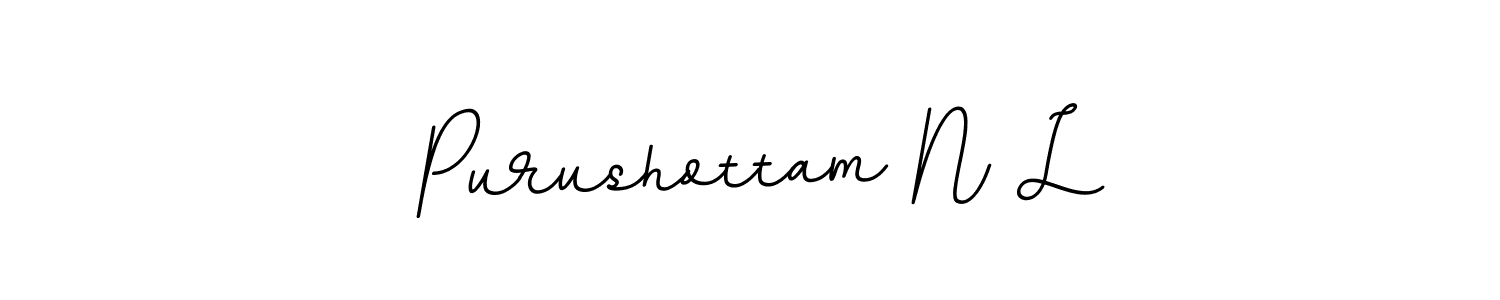 This is the best signature style for the Purushottam N L name. Also you like these signature font (BallpointsItalic-DORy9). Mix name signature. Purushottam N L signature style 11 images and pictures png
