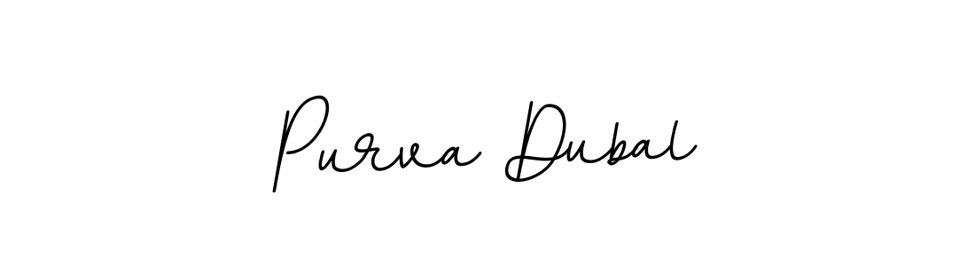 if you are searching for the best signature style for your name Purva Dubal. so please give up your signature search. here we have designed multiple signature styles  using BallpointsItalic-DORy9. Purva Dubal signature style 11 images and pictures png