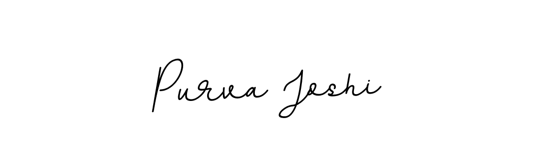 It looks lik you need a new signature style for name Purva Joshi. Design unique handwritten (BallpointsItalic-DORy9) signature with our free signature maker in just a few clicks. Purva Joshi signature style 11 images and pictures png