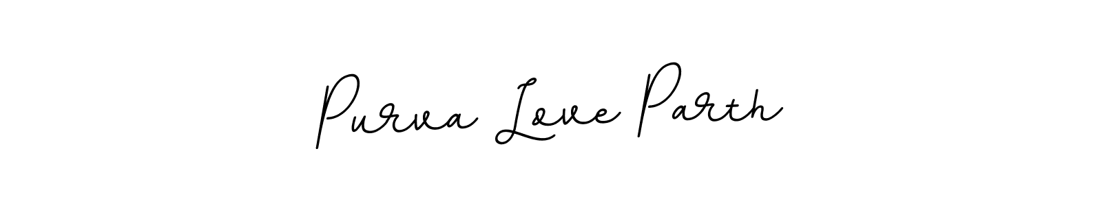 How to make Purva Love Parth signature? BallpointsItalic-DORy9 is a professional autograph style. Create handwritten signature for Purva Love Parth name. Purva Love Parth signature style 11 images and pictures png