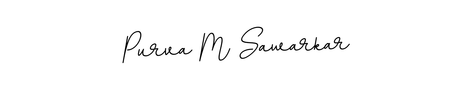 Also You can easily find your signature by using the search form. We will create Purva M Sawarkar name handwritten signature images for you free of cost using BallpointsItalic-DORy9 sign style. Purva M Sawarkar signature style 11 images and pictures png