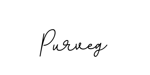 The best way (BallpointsItalic-DORy9) to make a short signature is to pick only two or three words in your name. The name Purveg include a total of six letters. For converting this name. Purveg signature style 11 images and pictures png
