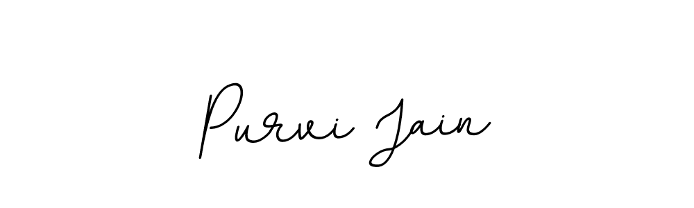 Use a signature maker to create a handwritten signature online. With this signature software, you can design (BallpointsItalic-DORy9) your own signature for name Purvi Jain. Purvi Jain signature style 11 images and pictures png