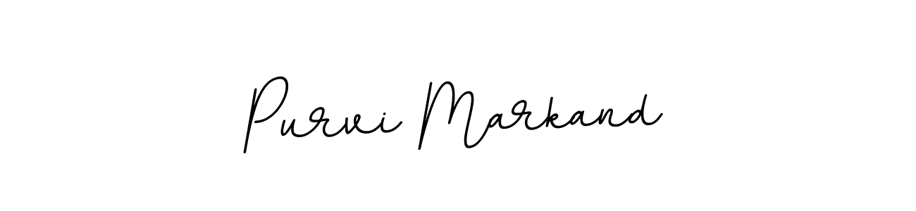 Make a beautiful signature design for name Purvi Markand. Use this online signature maker to create a handwritten signature for free. Purvi Markand signature style 11 images and pictures png