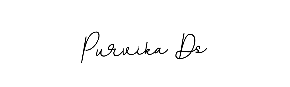Make a beautiful signature design for name Purvika Ds. Use this online signature maker to create a handwritten signature for free. Purvika Ds signature style 11 images and pictures png