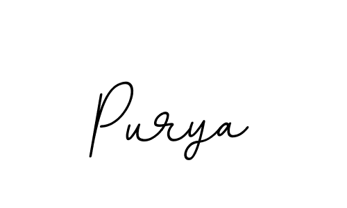 Make a beautiful signature design for name Purya. Use this online signature maker to create a handwritten signature for free. Purya signature style 11 images and pictures png