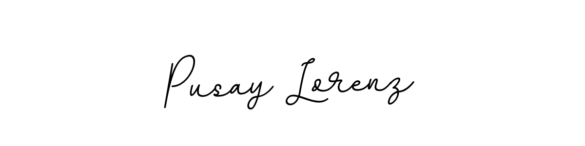 Make a beautiful signature design for name Pusay Lorenz. Use this online signature maker to create a handwritten signature for free. Pusay Lorenz signature style 11 images and pictures png