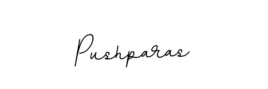 Use a signature maker to create a handwritten signature online. With this signature software, you can design (BallpointsItalic-DORy9) your own signature for name Pushparas. Pushparas signature style 11 images and pictures png