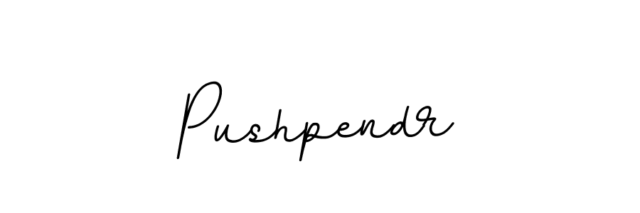 Use a signature maker to create a handwritten signature online. With this signature software, you can design (BallpointsItalic-DORy9) your own signature for name Pushpendr. Pushpendr signature style 11 images and pictures png