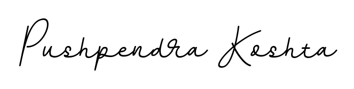 Also You can easily find your signature by using the search form. We will create Pushpendra Koshta name handwritten signature images for you free of cost using BallpointsItalic-DORy9 sign style. Pushpendra Koshta signature style 11 images and pictures png
