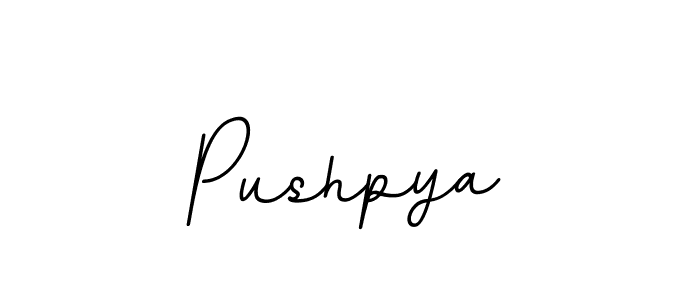 Also we have Pushpya name is the best signature style. Create professional handwritten signature collection using BallpointsItalic-DORy9 autograph style. Pushpya signature style 11 images and pictures png