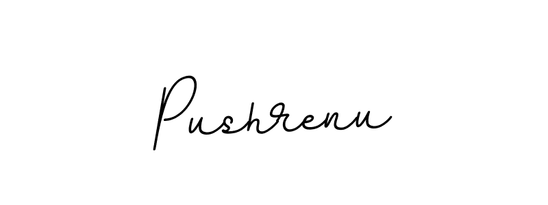 Also we have Pushrenu name is the best signature style. Create professional handwritten signature collection using BallpointsItalic-DORy9 autograph style. Pushrenu signature style 11 images and pictures png
