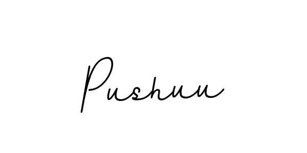 How to make Pushuu name signature. Use BallpointsItalic-DORy9 style for creating short signs online. This is the latest handwritten sign. Pushuu signature style 11 images and pictures png