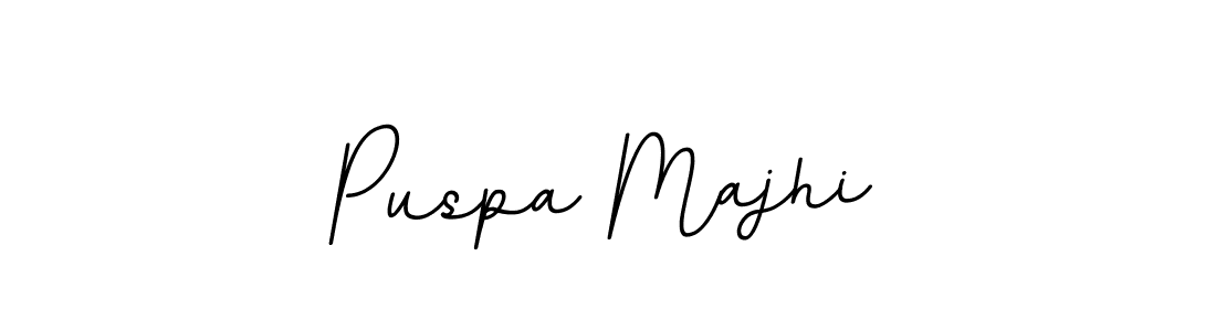 Make a beautiful signature design for name Puspa Majhi. With this signature (BallpointsItalic-DORy9) style, you can create a handwritten signature for free. Puspa Majhi signature style 11 images and pictures png