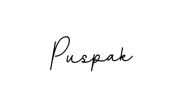 Make a beautiful signature design for name Puspak. With this signature (BallpointsItalic-DORy9) style, you can create a handwritten signature for free. Puspak signature style 11 images and pictures png