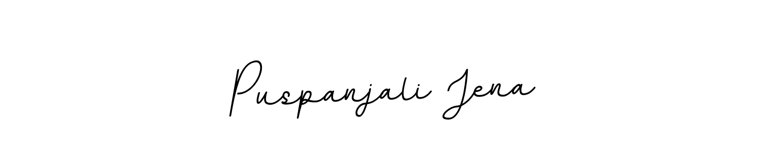 Make a beautiful signature design for name Puspanjali Jena. Use this online signature maker to create a handwritten signature for free. Puspanjali Jena signature style 11 images and pictures png