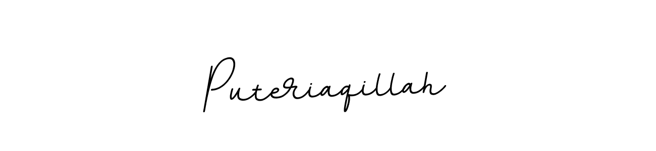 Similarly BallpointsItalic-DORy9 is the best handwritten signature design. Signature creator online .You can use it as an online autograph creator for name Puteriaqillah. Puteriaqillah signature style 11 images and pictures png