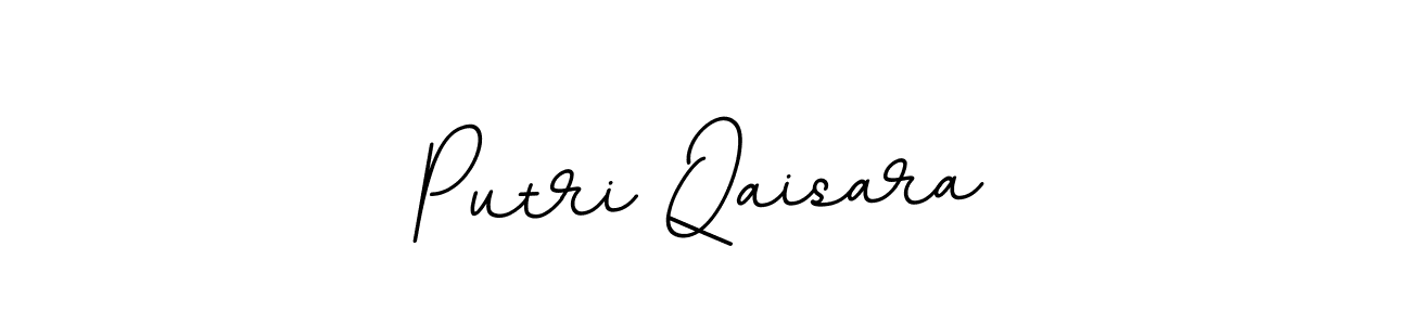 The best way (BallpointsItalic-DORy9) to make a short signature is to pick only two or three words in your name. The name Putri Qaisara include a total of six letters. For converting this name. Putri Qaisara signature style 11 images and pictures png