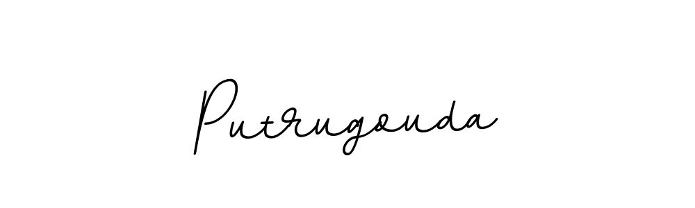 Make a short Putrugouda signature style. Manage your documents anywhere anytime using BallpointsItalic-DORy9. Create and add eSignatures, submit forms, share and send files easily. Putrugouda signature style 11 images and pictures png
