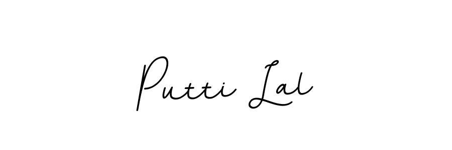 Putti Lal stylish signature style. Best Handwritten Sign (BallpointsItalic-DORy9) for my name. Handwritten Signature Collection Ideas for my name Putti Lal. Putti Lal signature style 11 images and pictures png