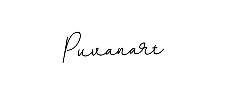 You should practise on your own different ways (BallpointsItalic-DORy9) to write your name (Puvanart) in signature. don't let someone else do it for you. Puvanart signature style 11 images and pictures png
