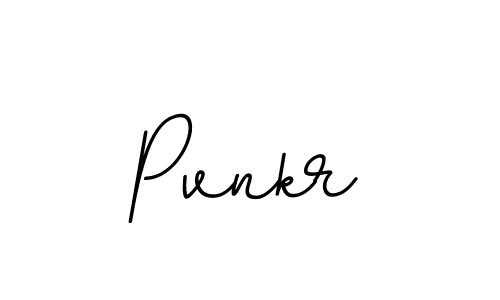 Create a beautiful signature design for name Pvnkr. With this signature (BallpointsItalic-DORy9) fonts, you can make a handwritten signature for free. Pvnkr signature style 11 images and pictures png