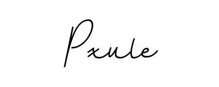Make a beautiful signature design for name Pxule. With this signature (BallpointsItalic-DORy9) style, you can create a handwritten signature for free. Pxule signature style 11 images and pictures png