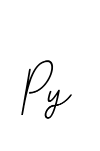 Make a beautiful signature design for name Py. Use this online signature maker to create a handwritten signature for free. Py signature style 11 images and pictures png