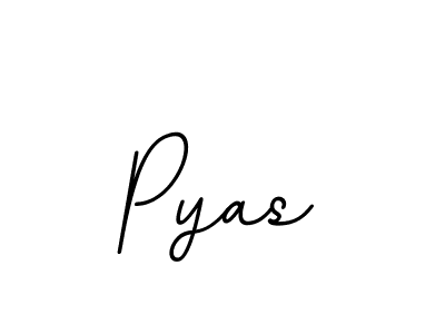 You should practise on your own different ways (BallpointsItalic-DORy9) to write your name (Pyas) in signature. don't let someone else do it for you. Pyas signature style 11 images and pictures png