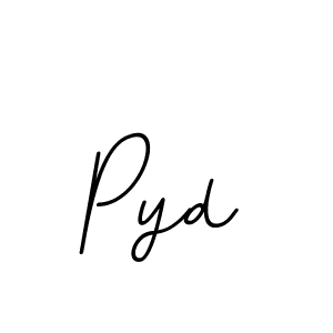 Use a signature maker to create a handwritten signature online. With this signature software, you can design (BallpointsItalic-DORy9) your own signature for name Pyd. Pyd signature style 11 images and pictures png