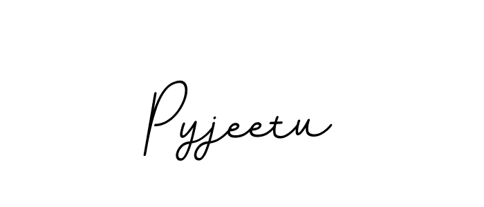 BallpointsItalic-DORy9 is a professional signature style that is perfect for those who want to add a touch of class to their signature. It is also a great choice for those who want to make their signature more unique. Get Pyjeetu name to fancy signature for free. Pyjeetu signature style 11 images and pictures png