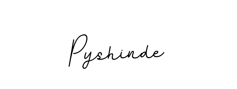 How to Draw Pyshinde signature style? BallpointsItalic-DORy9 is a latest design signature styles for name Pyshinde. Pyshinde signature style 11 images and pictures png
