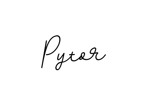 Design your own signature with our free online signature maker. With this signature software, you can create a handwritten (BallpointsItalic-DORy9) signature for name Pytor. Pytor signature style 11 images and pictures png