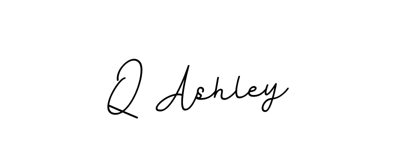 Also You can easily find your signature by using the search form. We will create Q Ashley name handwritten signature images for you free of cost using BallpointsItalic-DORy9 sign style. Q Ashley signature style 11 images and pictures png