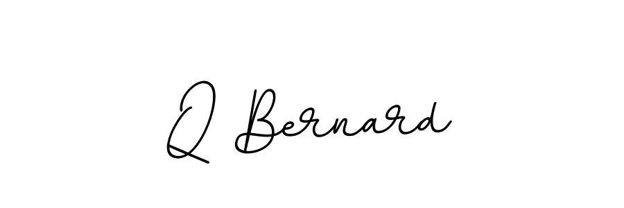 Make a beautiful signature design for name Q Bernard. Use this online signature maker to create a handwritten signature for free. Q Bernard signature style 11 images and pictures png