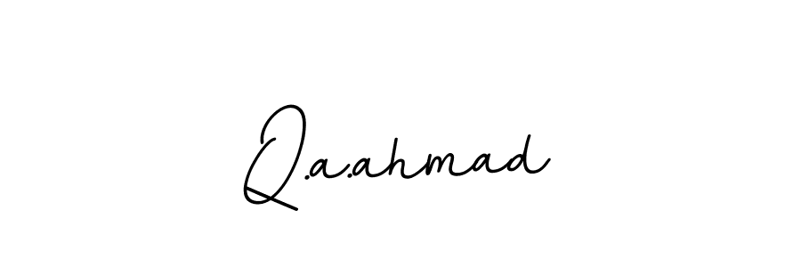 Make a short Q.a.ahmad signature style. Manage your documents anywhere anytime using BallpointsItalic-DORy9. Create and add eSignatures, submit forms, share and send files easily. Q.a.ahmad signature style 11 images and pictures png