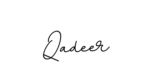 It looks lik you need a new signature style for name Qadeer. Design unique handwritten (BallpointsItalic-DORy9) signature with our free signature maker in just a few clicks. Qadeer signature style 11 images and pictures png
