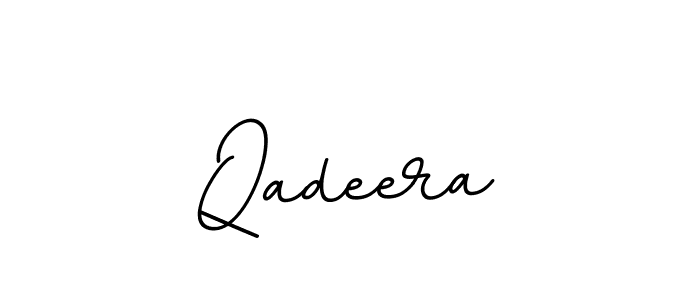 You should practise on your own different ways (BallpointsItalic-DORy9) to write your name (Qadeera) in signature. don't let someone else do it for you. Qadeera signature style 11 images and pictures png