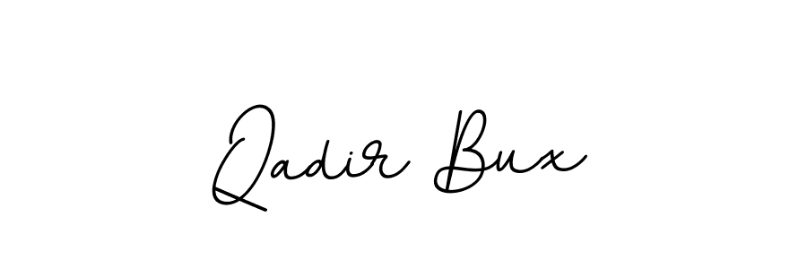 It looks lik you need a new signature style for name Qadir Bux. Design unique handwritten (BallpointsItalic-DORy9) signature with our free signature maker in just a few clicks. Qadir Bux signature style 11 images and pictures png